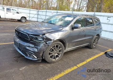 2017 Dodge Durango R/T Awd z USA, uszkodzony, nr VIN 1C4SDJCT6HC644184